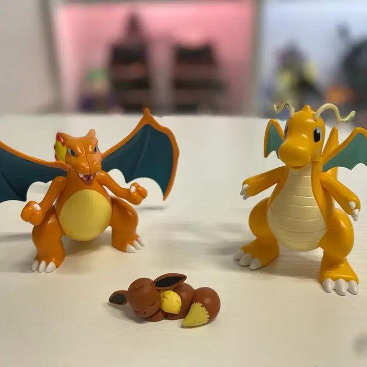 [BUNJANG] Bandai Pokemon Charizard &amp; Dragonite Set / 반다이 포켓몬스터 리자몽 망나뇽 세트