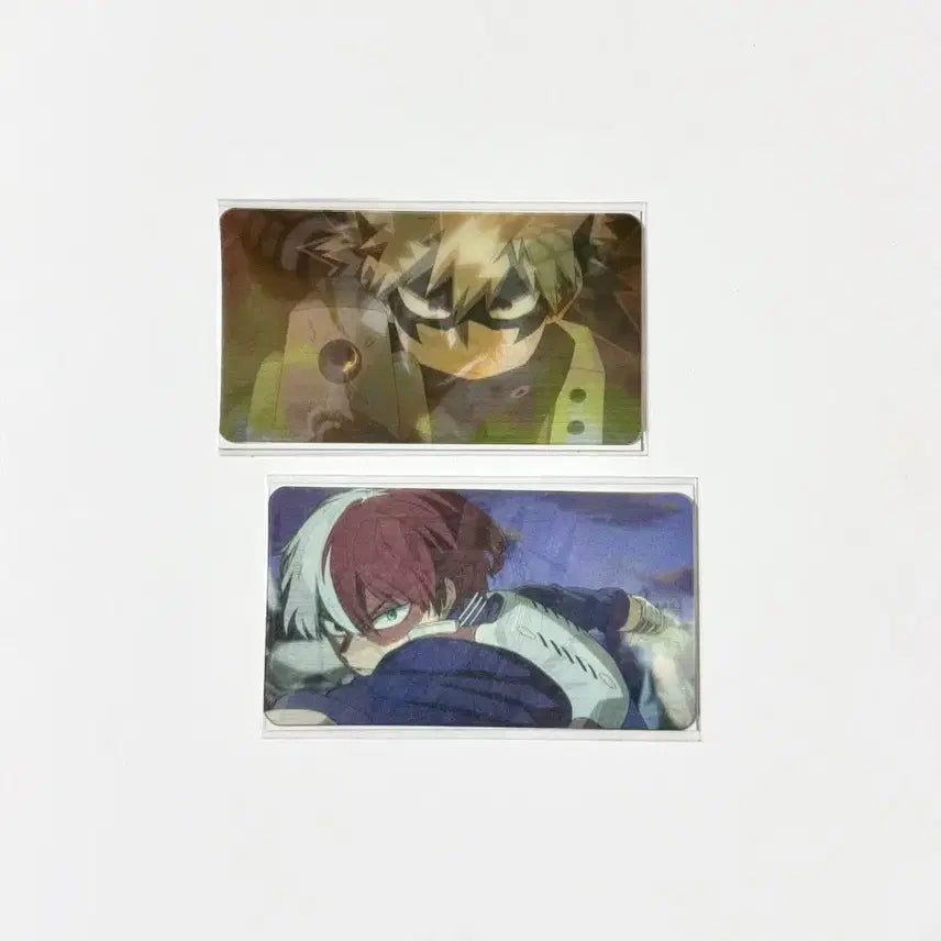 [BUNJANG] My Hero Academia Your Next Movie Lenticular Card Katsuki Bakugo Shoto Todoroki Bundle Set / 히로아카 유어넥스트 극장판 특전 렌티큘러 바쿠고 카츠키 토도로키 쇼토