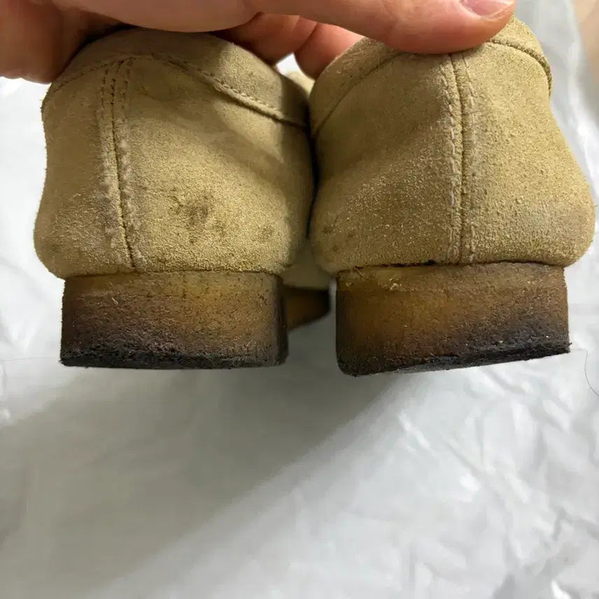 [BUNJANG] Clarks Wallabee Maple Suede Shoes / 클락스 왈라비 메이플 255