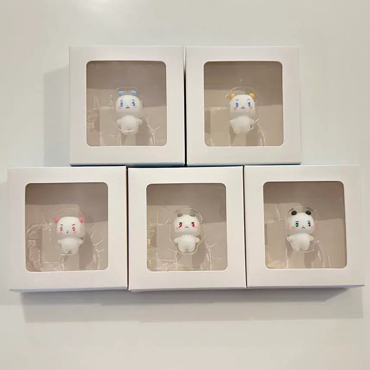 [BUNJANG] Pleiades Mmmemimoo Cable Protector Set (5 Types) / 플레이브 므메미무 케이블 프로텍터 5종 세트 일괄