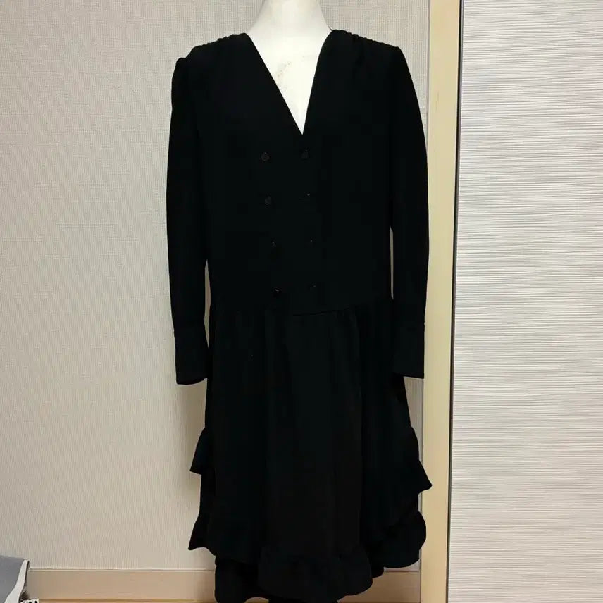 [BUNJANG] Lucky Chouette Ruffled Dress / 럭키슈에뜨 프릴 원피스