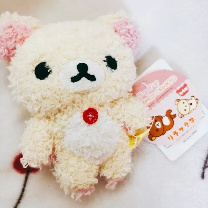 [BUNJANG] Rilakkuma Korilakkuma Plush Doll / 고전 희귀 리락쿠마 코리락쿠마 뽀글이 인형