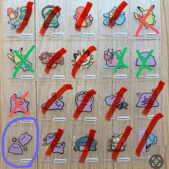 [BUNJANG] Pokemon Stickers - Olive Young Exchange / 올리브영 포켓몬 스티커 띠부씰 교환