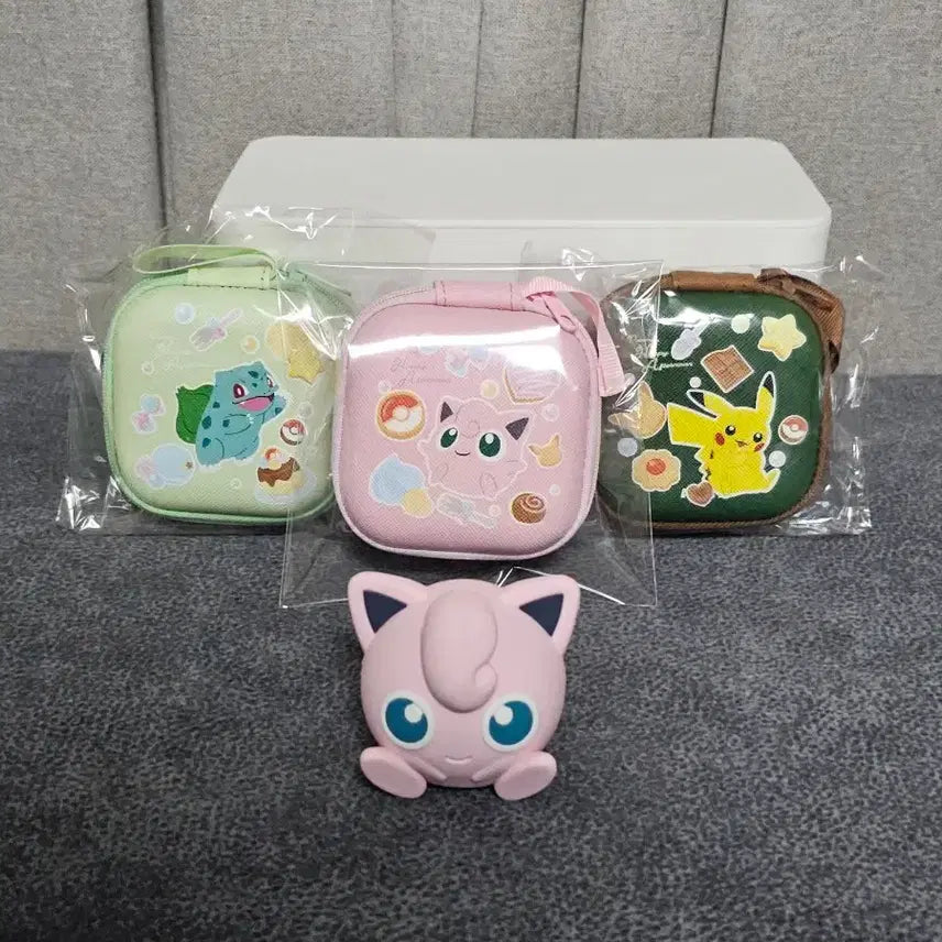 [BUNJANG] Pokemon Mil-it Pikachu, Bulbasaur, Jigglypuff Set / 포켓몬 밀잇 피카츄 이상해씨 푸린세트