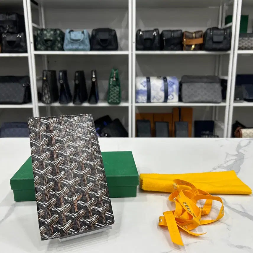 [BUNJANG] Goyard Saint Roch Long Wallet Black / [정품]고야드 생로슈 장지갑 블랙