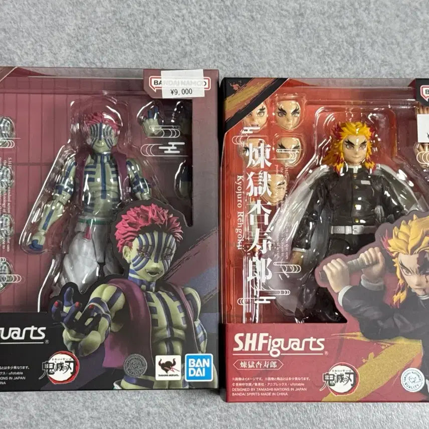 [BUNJANG] S.H.Figuarts Rengoku &amp; Akaza Bundle Set / 새상품)shf 렌고쿠, 아카자 일괄 판매