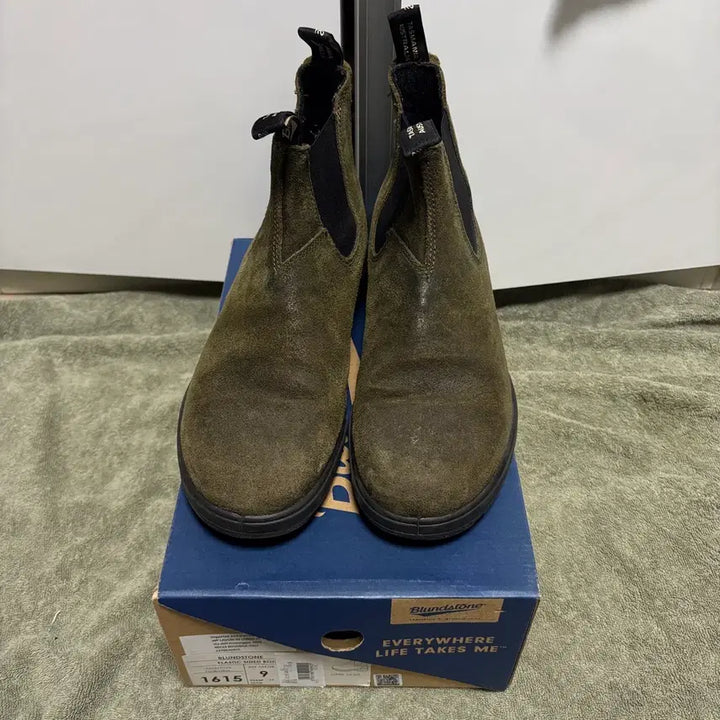 [BUNJANG] Blundstone Original 1615 Dark Olive UK9 Boots / [275-280] 블런드스톤 오리지널 1615 다크올리브 UK9