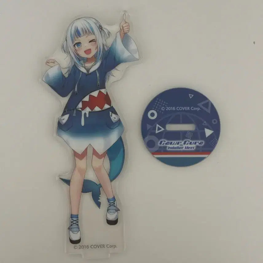 [BUNJANG] Hololive Gawr Gura Acrylic Stand / 홀로라이브 가우르 구라 아크릴 스탠드