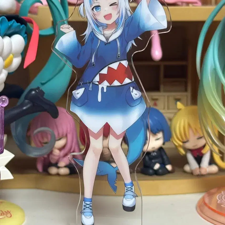 [BUNJANG] Hololive Gawr Gura Acrylic Stand / 홀로라이브 가우르 구라 아크릴 스탠드
