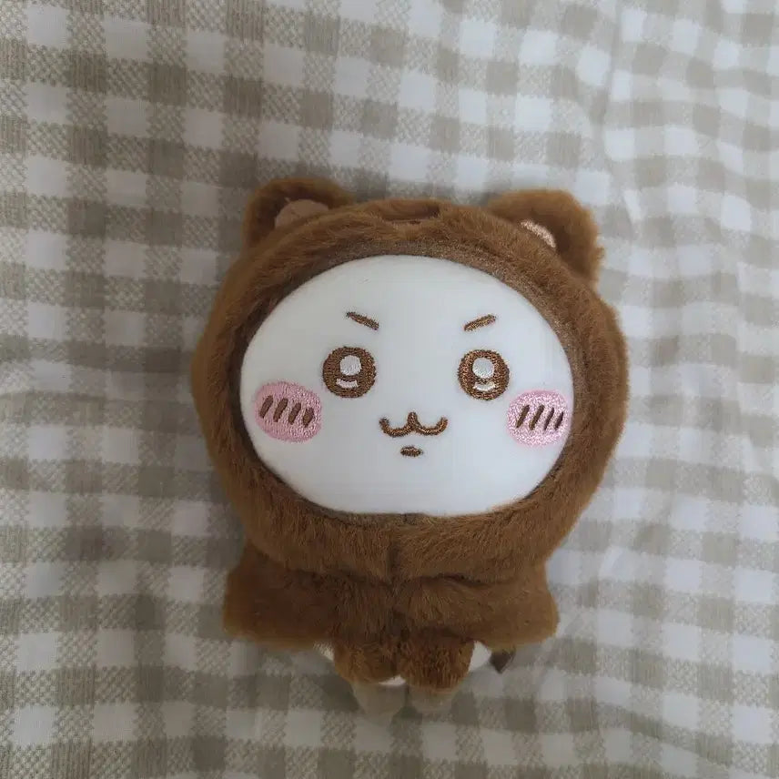 [BUNJANG] Chiikawa MiniSo Bear Mascot Keychain / 치이카와 미니소 곰돌이 마스코트 키링