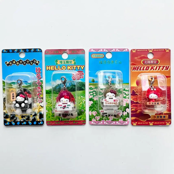 [BUNJANG] Japan Exclusive Vintage Kitty Strap (Unsealed) / [일본정품] 지역한정 고전 키티 스트랩 빈티지 미개봉 지역 한정