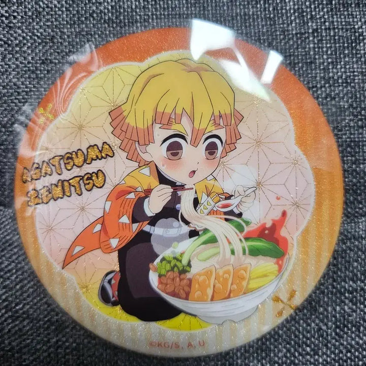 [BUNJANG] Demon Slayer Agatsuma Zenitsu Badge / [귀멸의 칼날] 아가츠마 젠이츠 뱃지