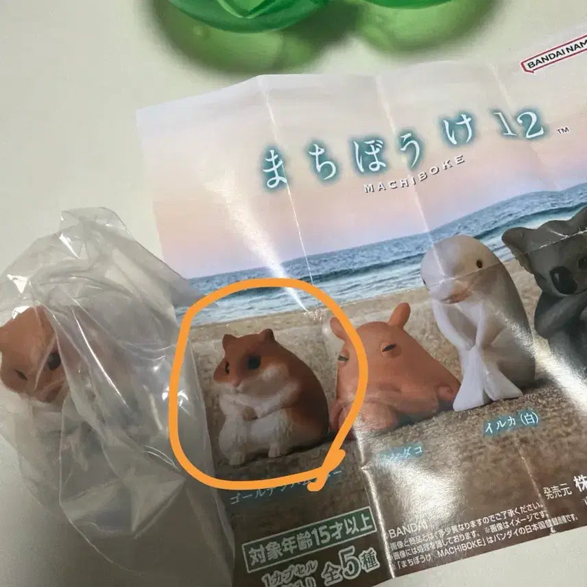 [BUNJANG] Golden Hamster Figure Goods / 마치보우케 기다리는 골든햄스터 피규어 굿즈