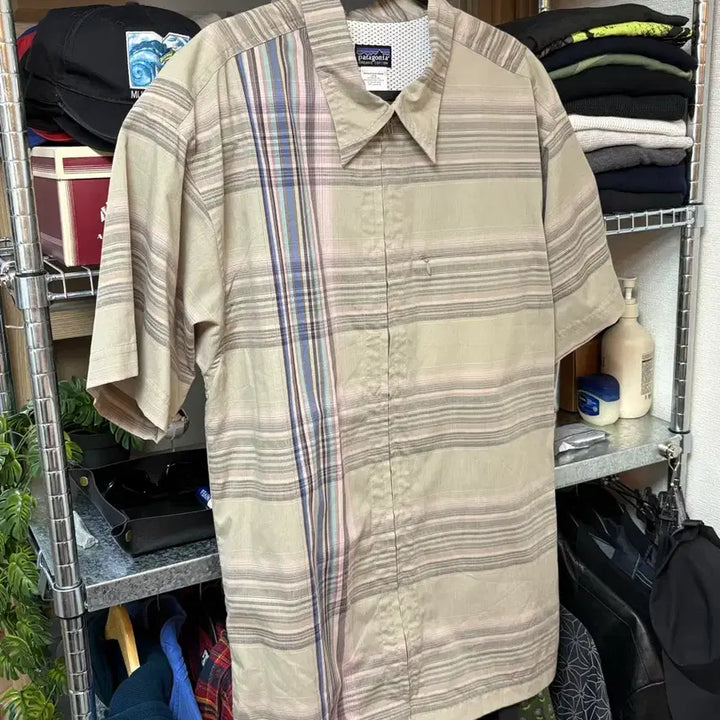 [BUNJANG] Patagonia Rhythm Side Button Shirt XL / 00s 파타고니아 리듬 사이드번셔츠 XL