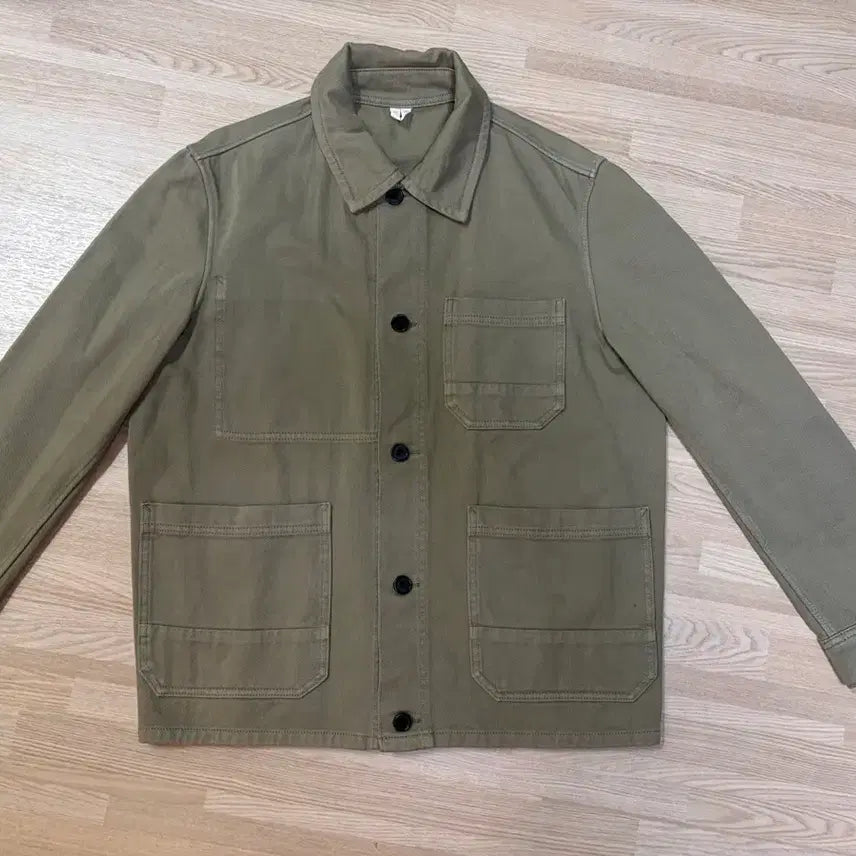 [BUNJANG] Arket Chore Jacket Khaki L / 아르켓 초어자켓 카키 L, 48