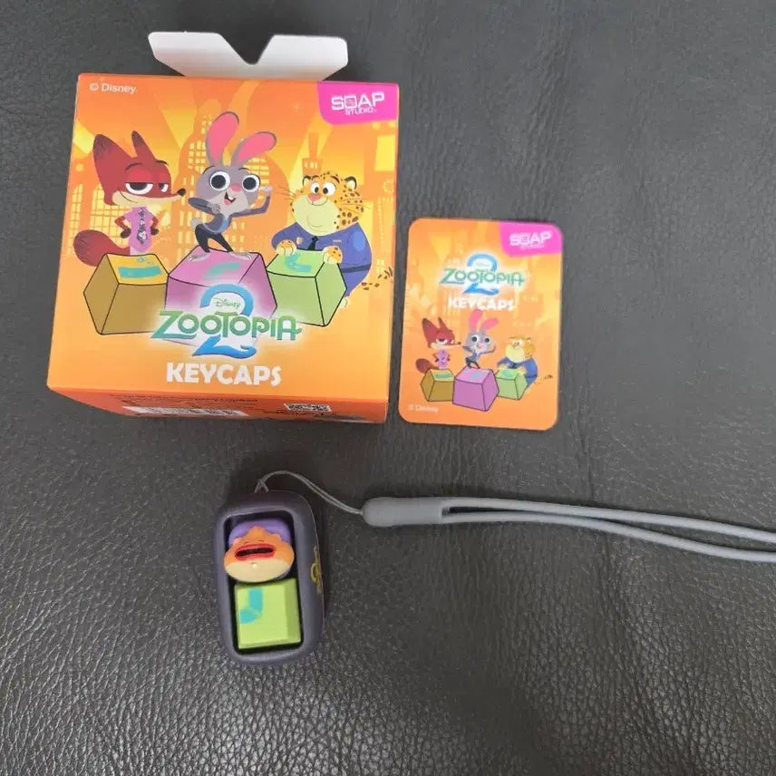 [BUNJANG] Disney Zootopia 2 Judy Hopps Keycap Keychain / 디즈니 주토피아2 키캡 키링