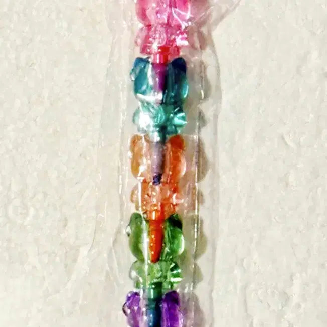 [BUNJANG] Sanrio Hello Kitty Glitter Transparent Colored Pencils / 키티 색연필, 글리터키티 크레파스, 투명 키티펜