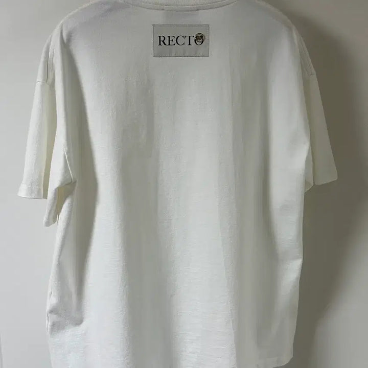 [BUNJANG] RECTO Back Logo Patch Short Sleeve T-Shirt / 렉토 백 로고 패치 반팔 티셔츠 S