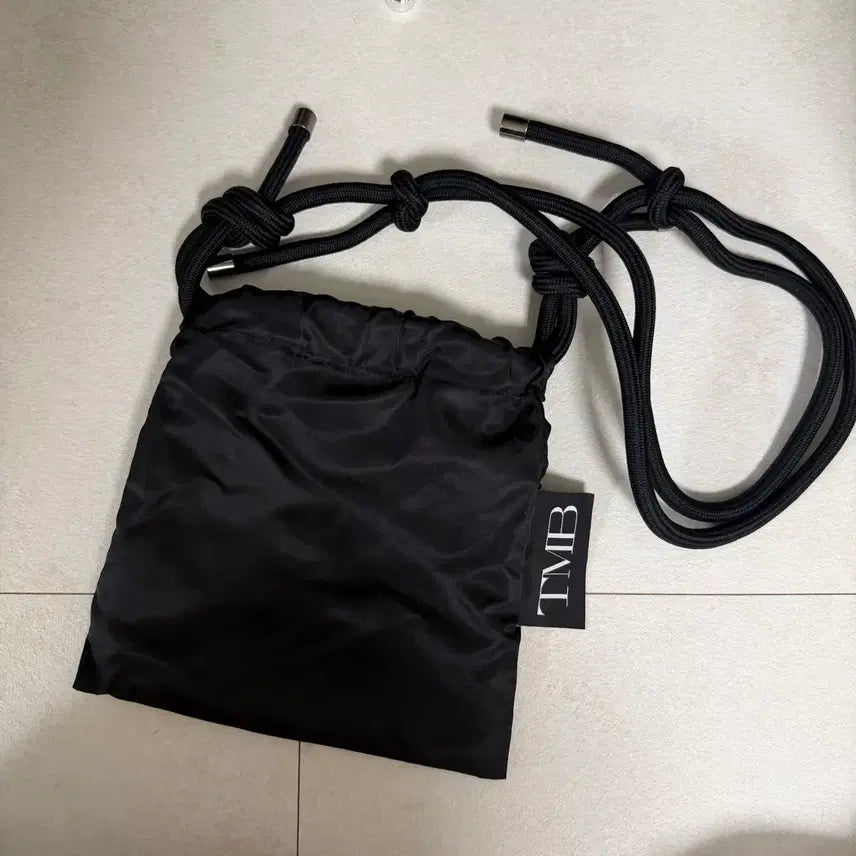 [BUNJANG] trimingbird String Mini Bag Black / 트리밍버드 스트링 미니 백 블랙