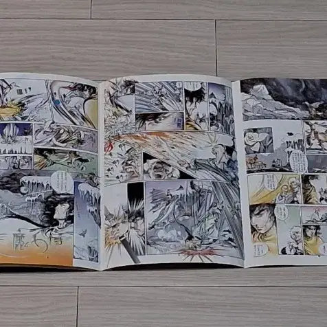 [BUNJANG] Leslie Cheung Brigitte Lin The Bride with White Hair (1993) Comic Pamphlet Set / [만화팜플렛18장]장국영 임청하 백발마녀전(1993년)
