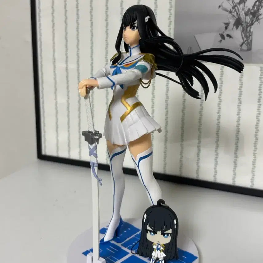 [BUNJANG] Sega Interactive Kill la Kill Kiryuin Satsuki Figure + Keyring / 세가 인터렉티브 킬라킬 키류인 사츠키 피규어 + 키링