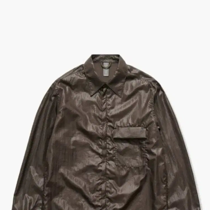 [BUNJANG] Unaffected Zip-Up Shirt Olive (L) / 언어펙티드 집업셔츠