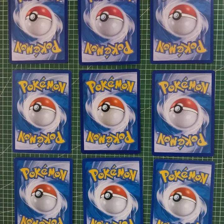 [BUNJANG] Pokemon Dancing Duck Pokemon Cards - 9 Types - Bundle Set / 포켓몬카드 춤추새 일반카드 9종 일괄