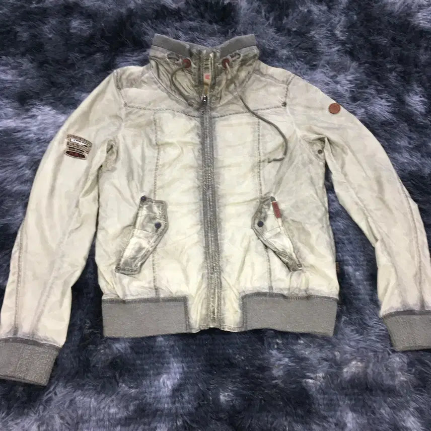 [BUNJANG] KHUJO Y2K Washed Zip-Up Jacket / 투티/A7 **역대급** KHUJO tm y2k 집업 워싱 자켓