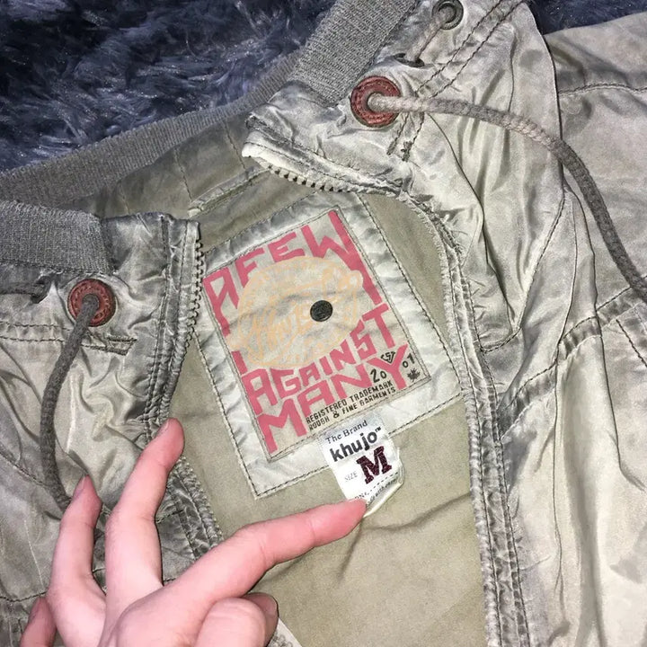 [BUNJANG] KHUJO Y2K Washed Zip-Up Jacket / 투티/A7 **역대급** KHUJO tm y2k 집업 워싱 자켓