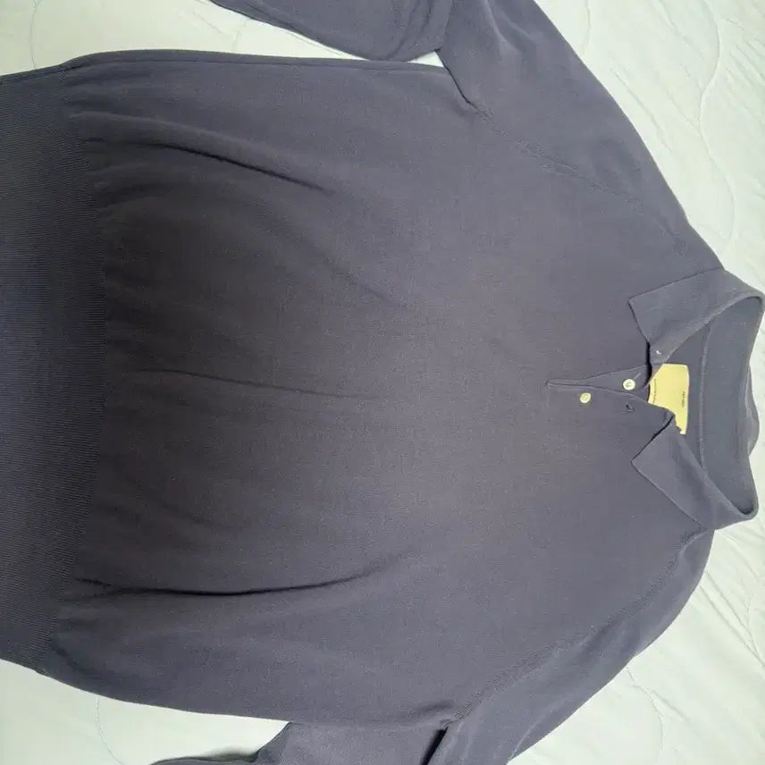 [BUNJANG] Pottery Polo Knit Wave Blue Size 1 / 포터리 폴로니트 웨이브블루 1사이즈