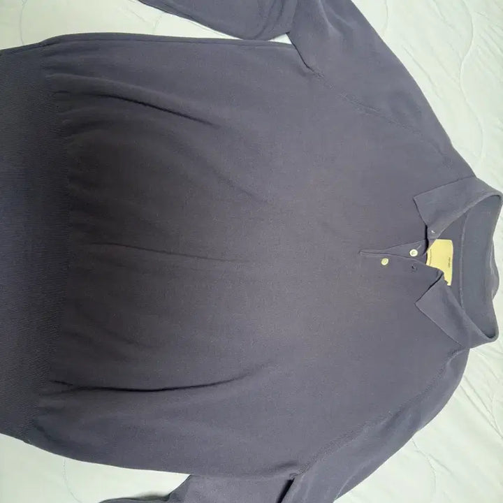[BUNJANG] Pottery Polo Knit Wave Blue Size 1 / 포터리 폴로니트 웨이브블루 1사이즈