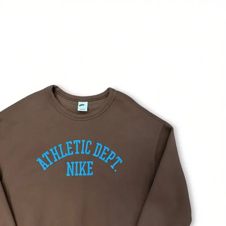 [BUNJANG] Nike Athletic Dept. Brown Sweatshirt L / 나이키 Athletic Dept 브라운 맨투맨