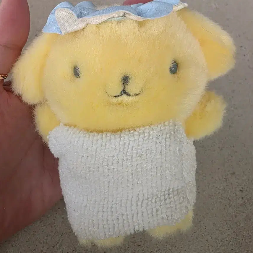 [BUNJANG] Sanrio Pompompurin Bath Plush / 목욕 폼폼푸린 폼푸