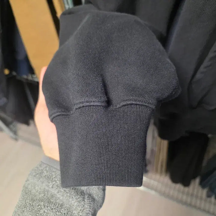 [BUNJANG] Moif Hooded Sweatshirt Black Size 3 / 모이프 후드 블랙 3사이즈