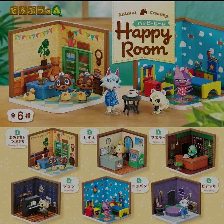 [BUNJANG] Full Box Animal Crossing Re-Ment Set (Includes Isabelle, Tom Nook, Marshal, etc.) / 풀박)동물의 숲 리멘트(콩돌밤돌,여울,마스터,쭈니 등)