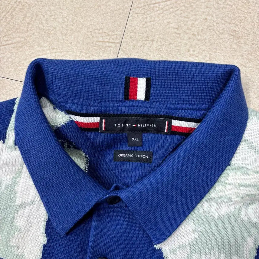 [SOLD OUT] 타미힐피거 플라워 패턴 반팔 니트