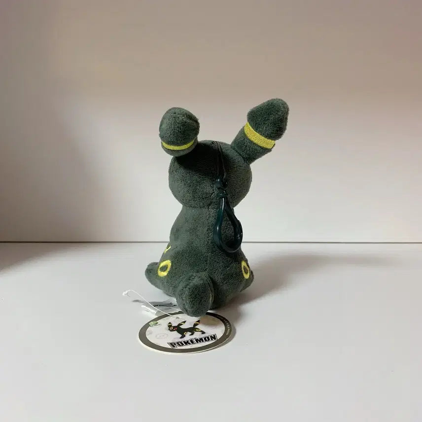 [BUNJANG] Pokemon Umbreon Plush Keychain Bag Charm / 포켓몬 블래키 인형 키링 가방고리 택o