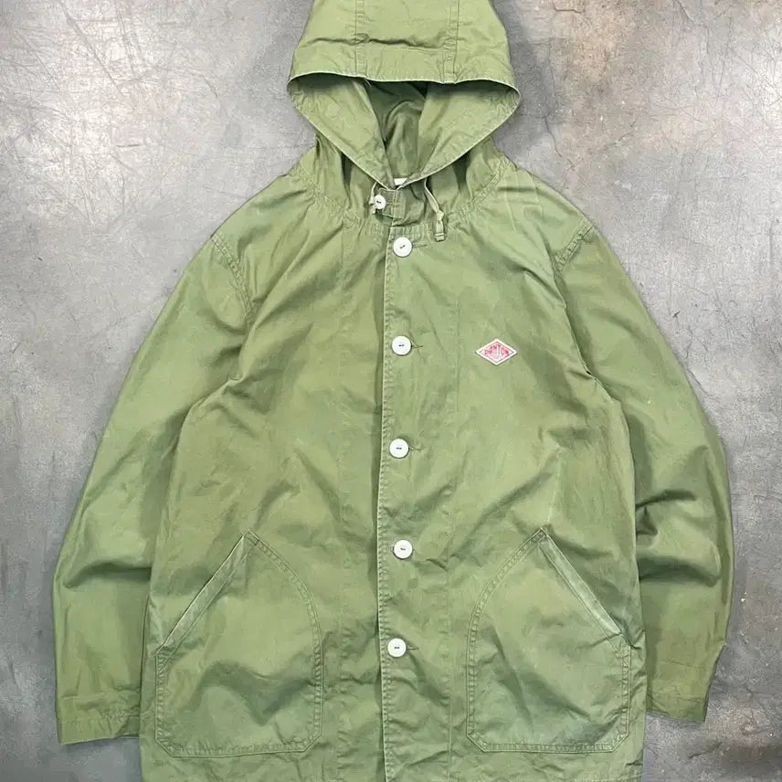 [BUNJANG] Danton Hood Button Jacket / 단톤 후드 버튼 자켓