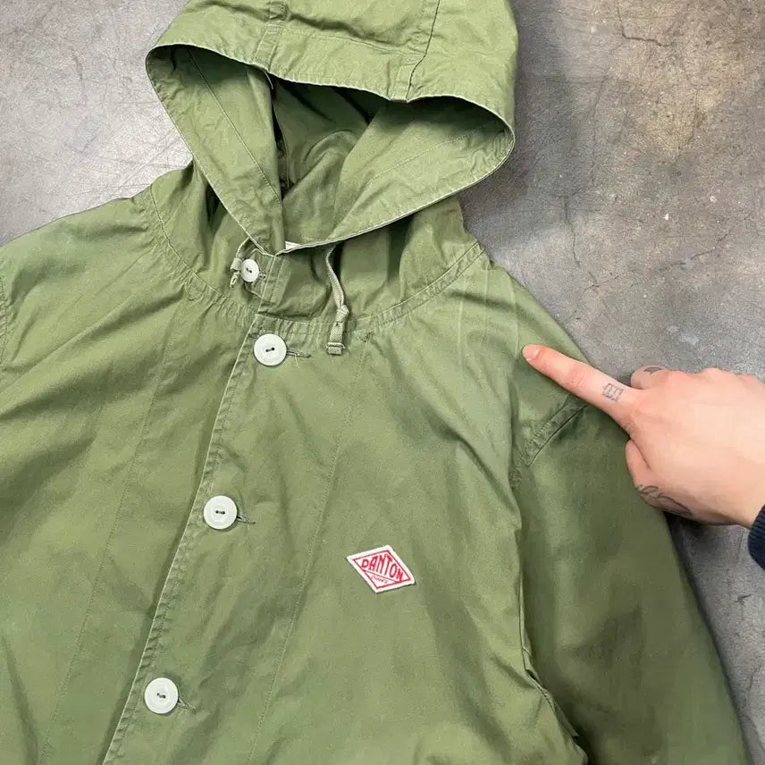 [BUNJANG] Danton Hood Button Jacket / 단톤 후드 버튼 자켓