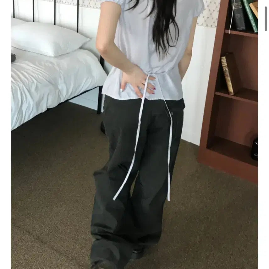 [BUNJANG] Heavyb REW Pigment Wide Pants / 헤비브 카고팬츠 REW 피그먼트 와이드 팬츠