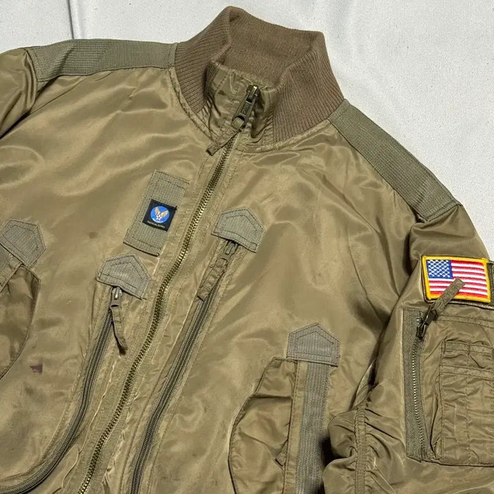 [BUNJANG] 726 Gear Flight Jacket Medium / 726 기어 플라이트 자켓 M