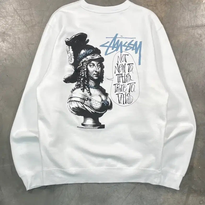 [BUNJANG] Stussy True To This Sweatshirt / 스투시 true to this 스웻셔츠