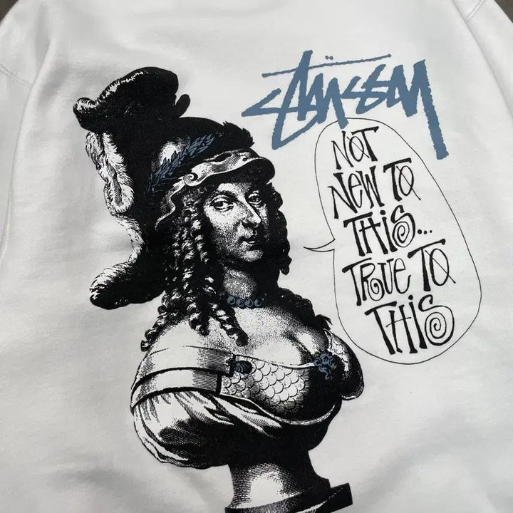 [BUNJANG] Stussy True To This Sweatshirt / 스투시 true to this 스웻셔츠