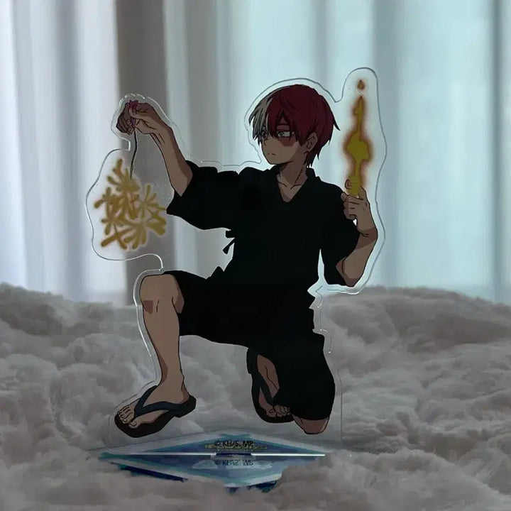 [BUNJANG] My Hero Academia Todoroki Shoto Flame Acrylic Stand / 히로아카 토도로키 쇼토 불꽃 아크릴 스탠드