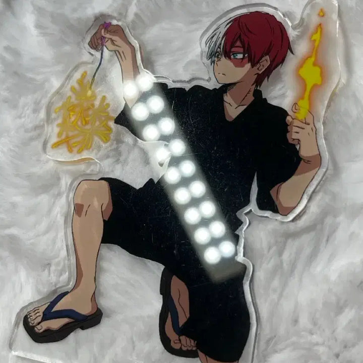 [BUNJANG] My Hero Academia Todoroki Shoto Flame Acrylic Stand / 히로아카 토도로키 쇼토 불꽃 아크릴 스탠드