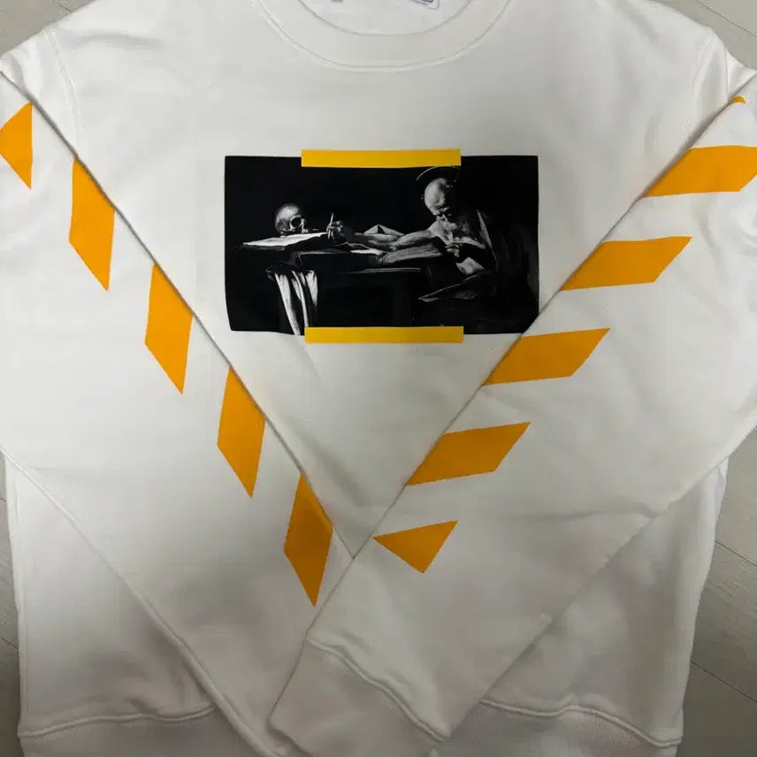 [BUNJANG] Off-White Caravaggio Sweatshirt / 오프화이트 카라바조 맨투맨