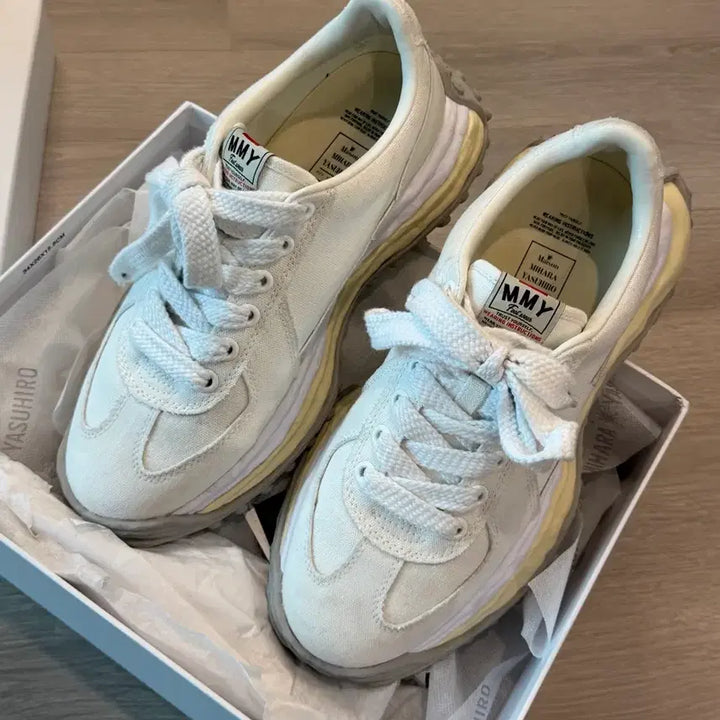 [BUNJANG] Mihara Yasuhiro Larry Canvas White (Store Edition) / 미하라야스히로 래리 캔버스 화이트 매장판 44