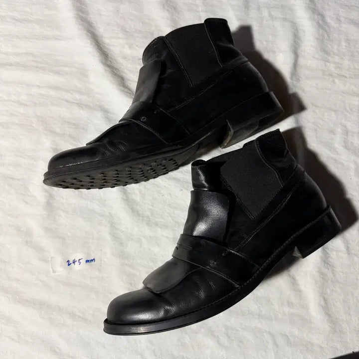 [BUNJANG] TODS Black Leather Boots 245mm / TODS 토즈 부츠 245