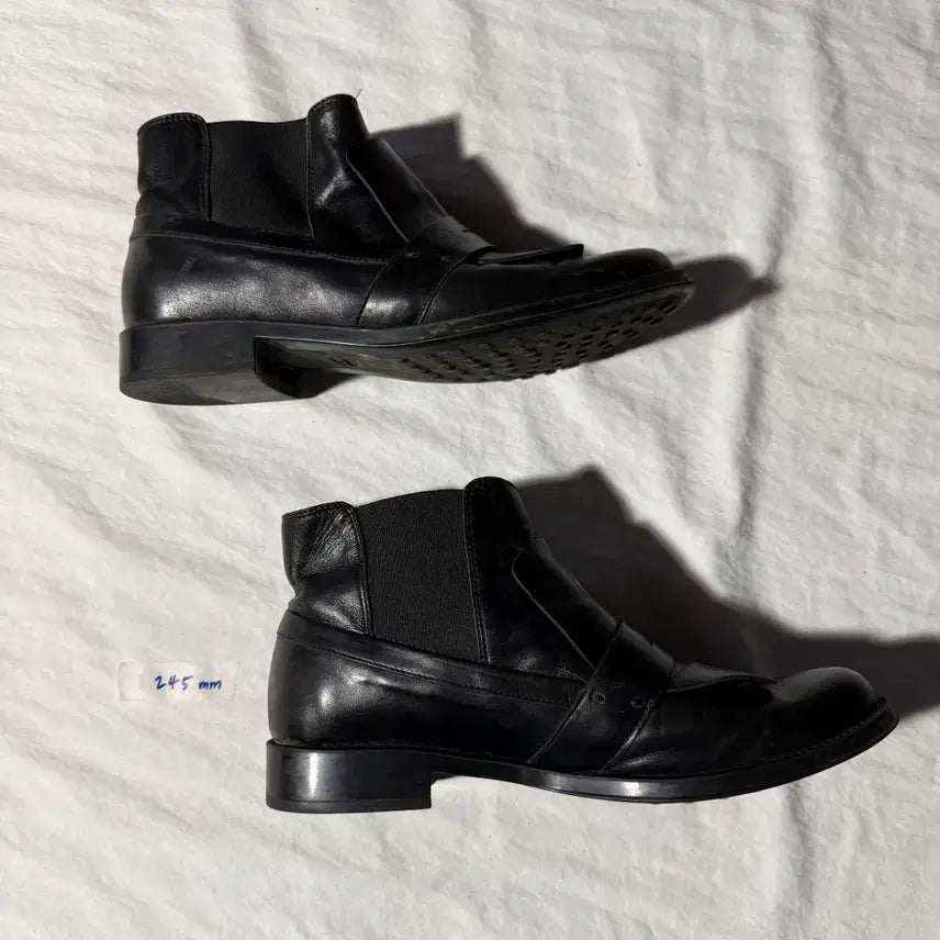 [BUNJANG] TODS Black Leather Boots 245mm / TODS 토즈 부츠 245
