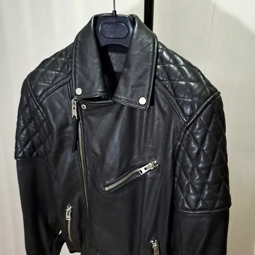 [BUNJANG] AllSaints Boyson Lambskin Biker Jacket / (택포) 올세인츠 Boyson 램스킨 바이커 자켓 M B861